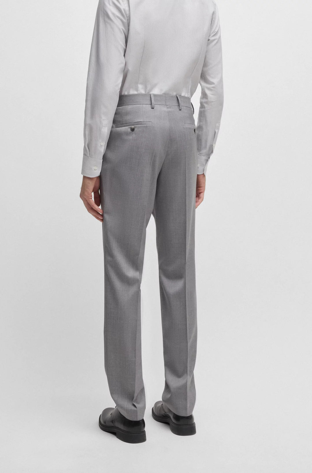 Boss Slim-fit suit in performance wool serge