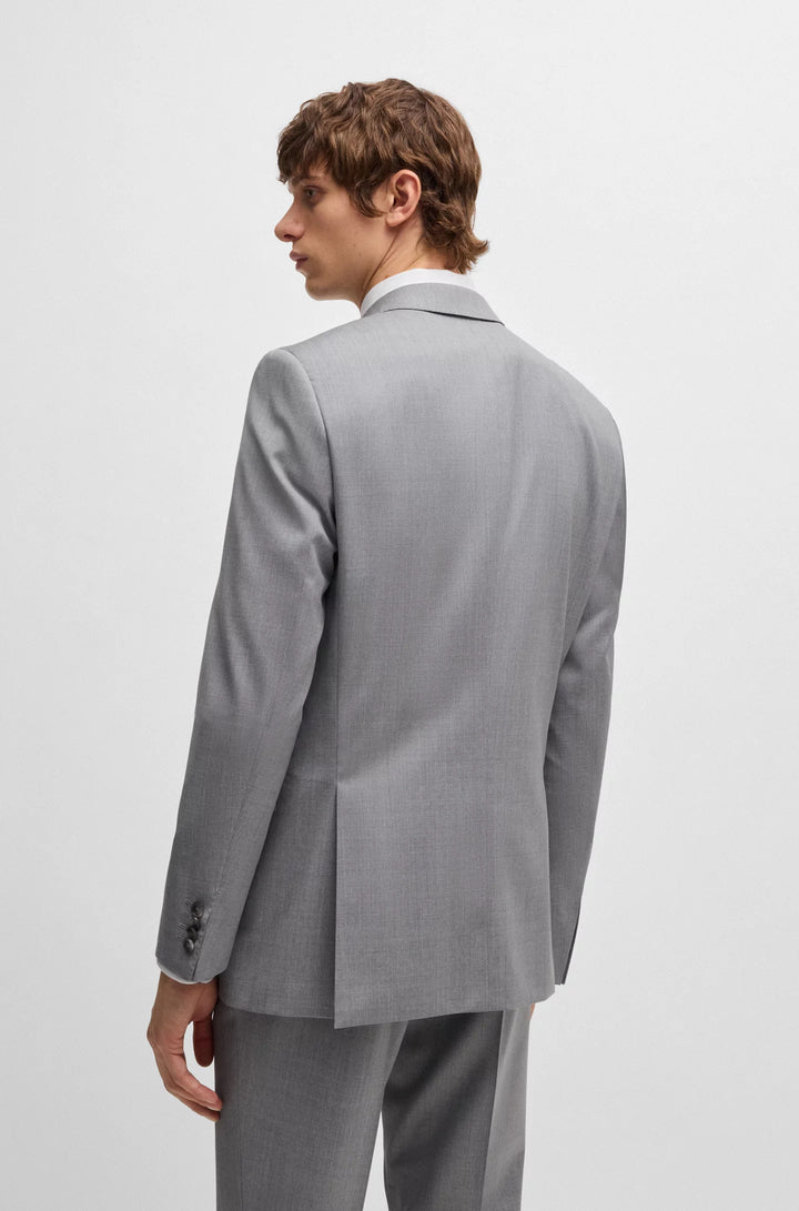 Boss Slim-fit suit in performance wool serge