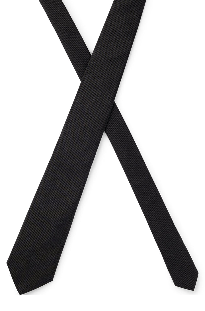 Boss Formal tie in silk jacquard