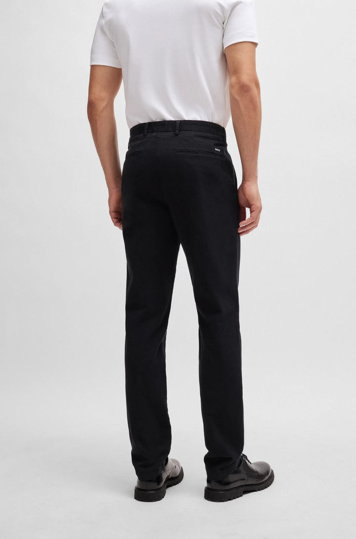 Boss Slim-fit chinos in stretch-cotton gabardine