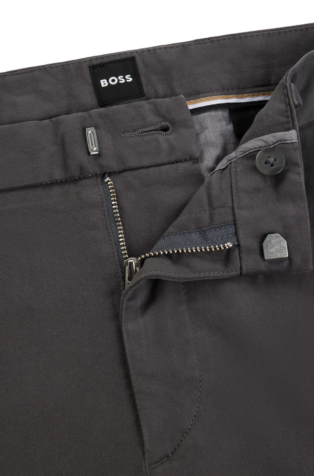 Boss Slim-fit chinos in stretch-cotton gabardine