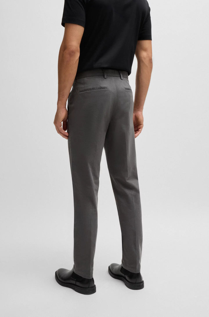 Boss Slim-fit chinos in stretch-cotton gabardine