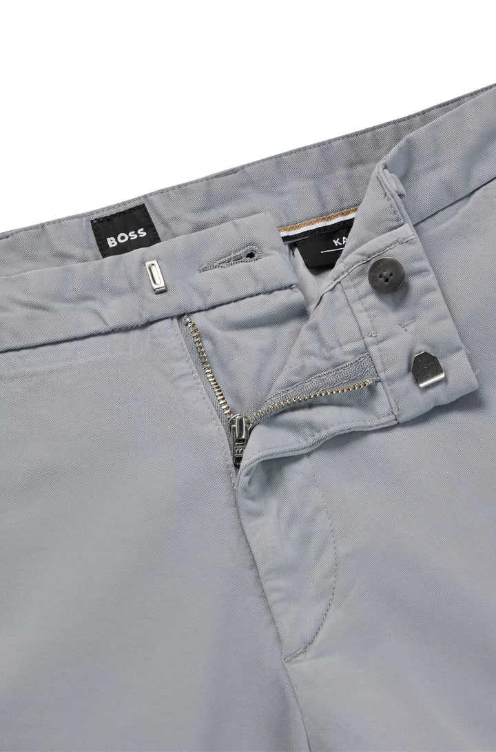 Boss Slim-fit chinos in stretch-cotton gabardine