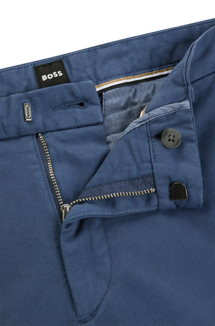 Boss Slim-fit chinos in stretch-cotton gabardine