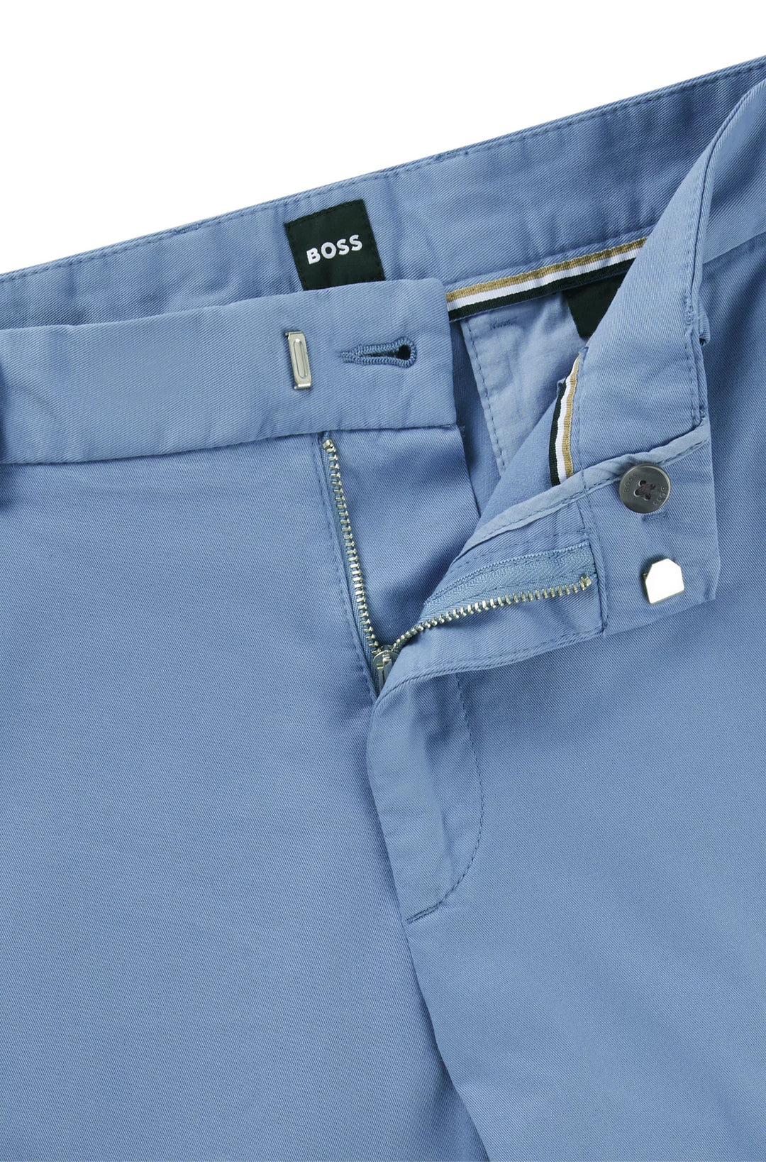 Boss Slim-fit chinos in stretch-cotton gabardine