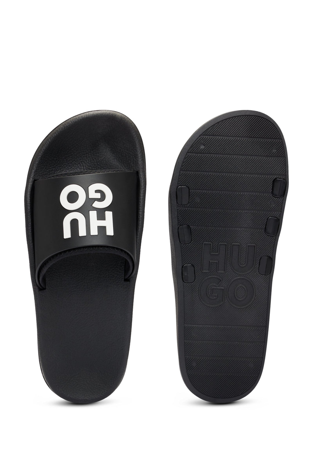Hugo Slides with logo-branded straps