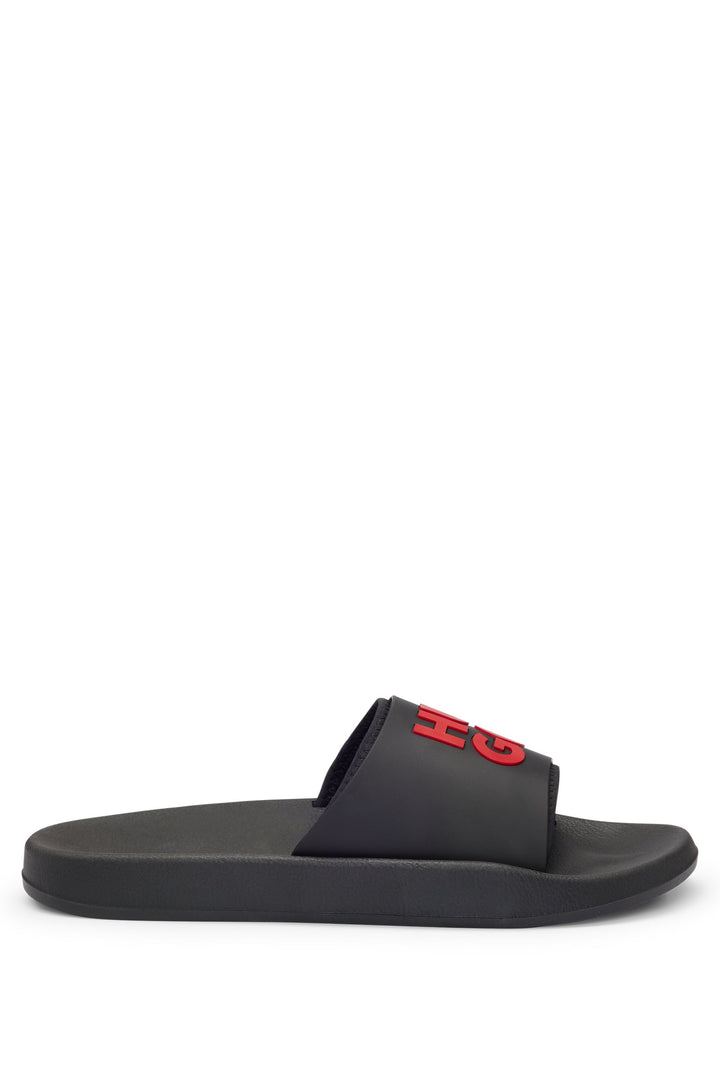 Hugo Slides with logo-branded straps