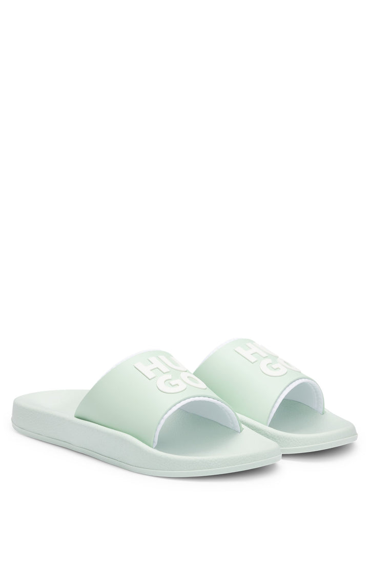 Hugo Slides with logo-branded straps
