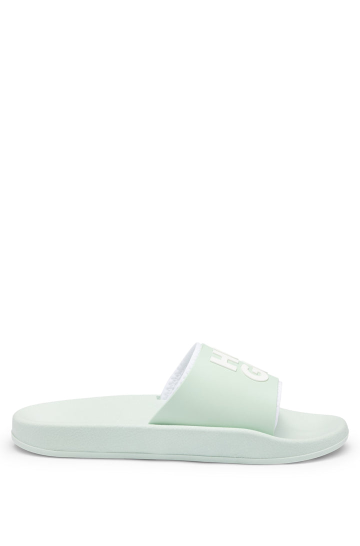 Hugo Slides with logo-branded straps