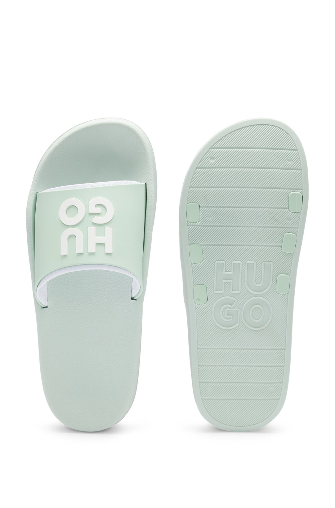 Hugo Slides with logo-branded straps