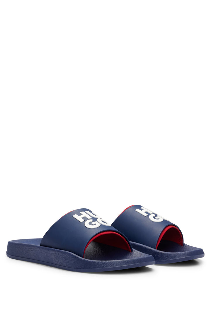 Hugo Slides with logo-branded straps