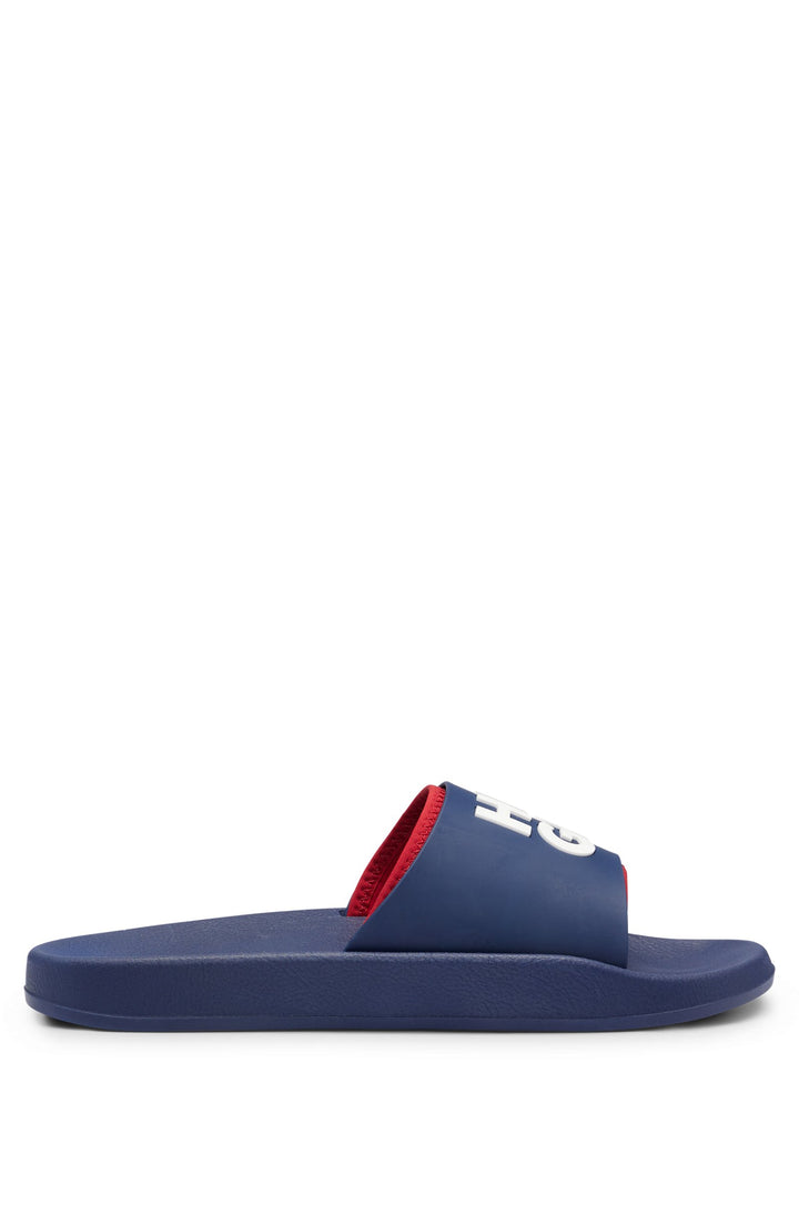 Hugo Slides with logo-branded straps