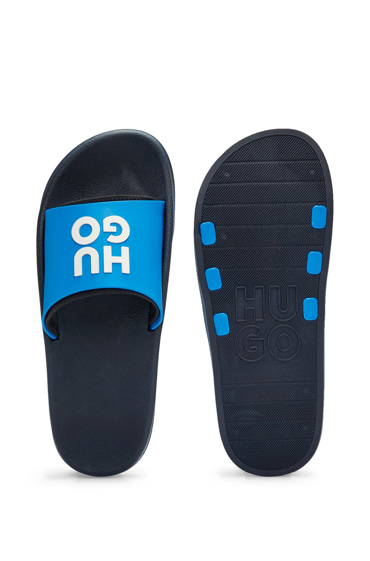 Hugo Slides with logo-branded straps