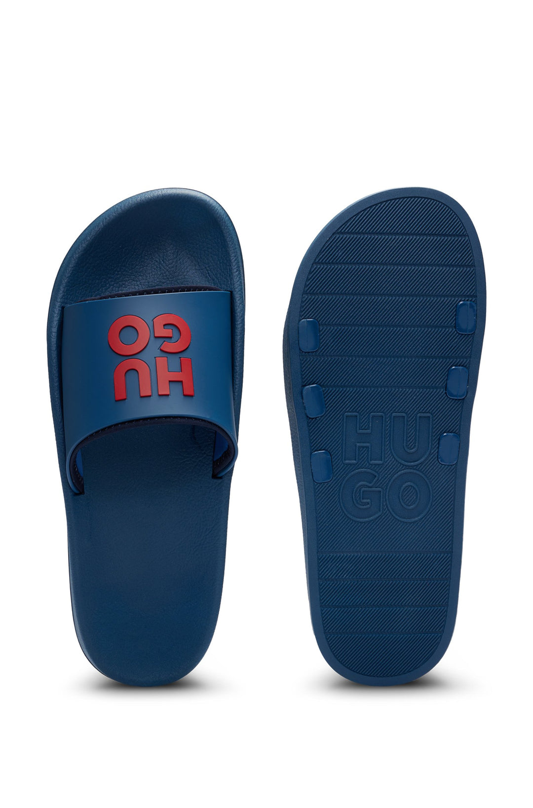 Hugo Slides with logo-branded straps
