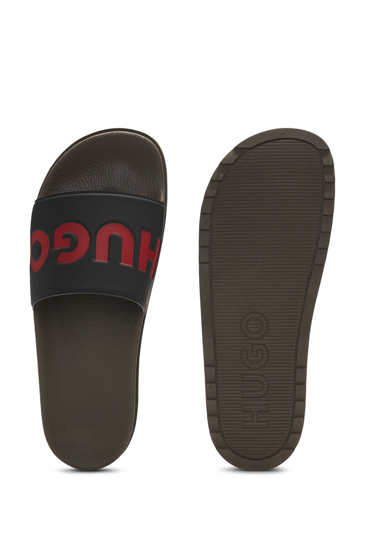 Hugo Slides with logo strap