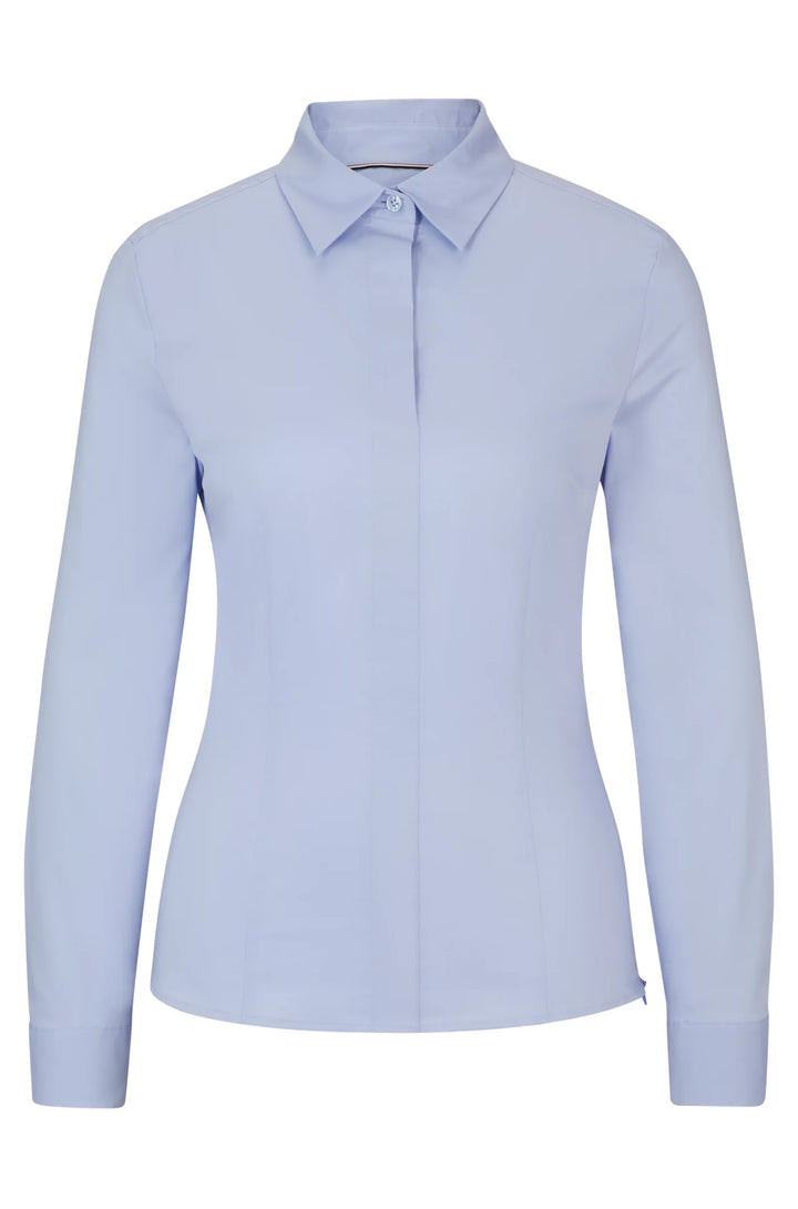 BOSS Slim-fit blazer in a stretch cotton
