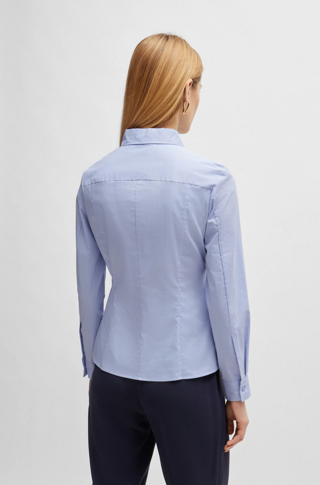 BOSS Slim-fit blazer in a stretch cotton