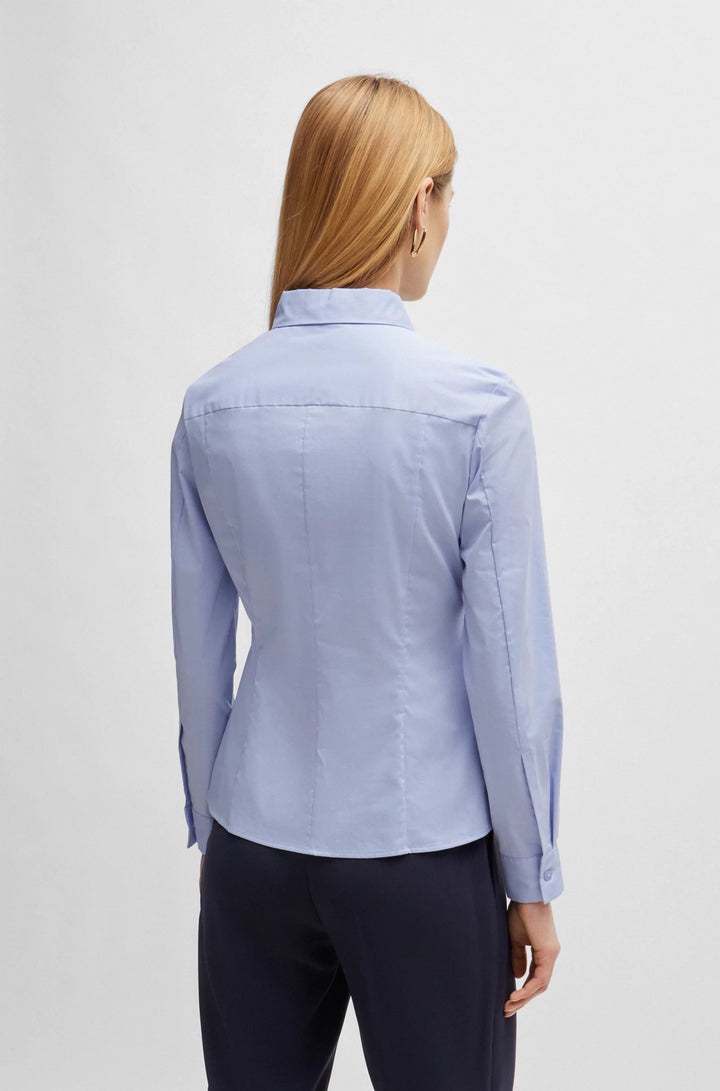 BOSS Slim-fit blazer in a stretch cotton