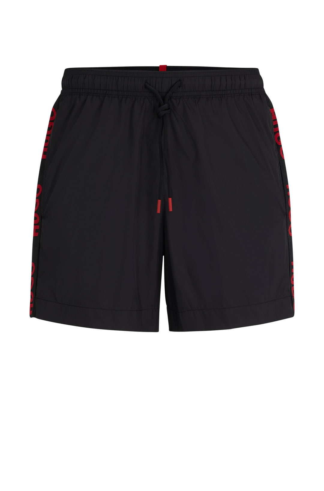 Hugo Fully lined swim shorts with logo tape