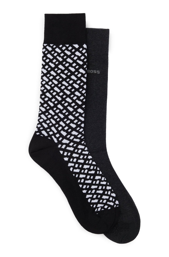 Boss Two-pack of regular-length socks