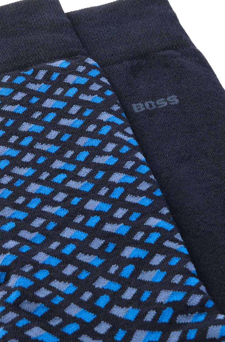 Boss Two-pack of regular-length socks