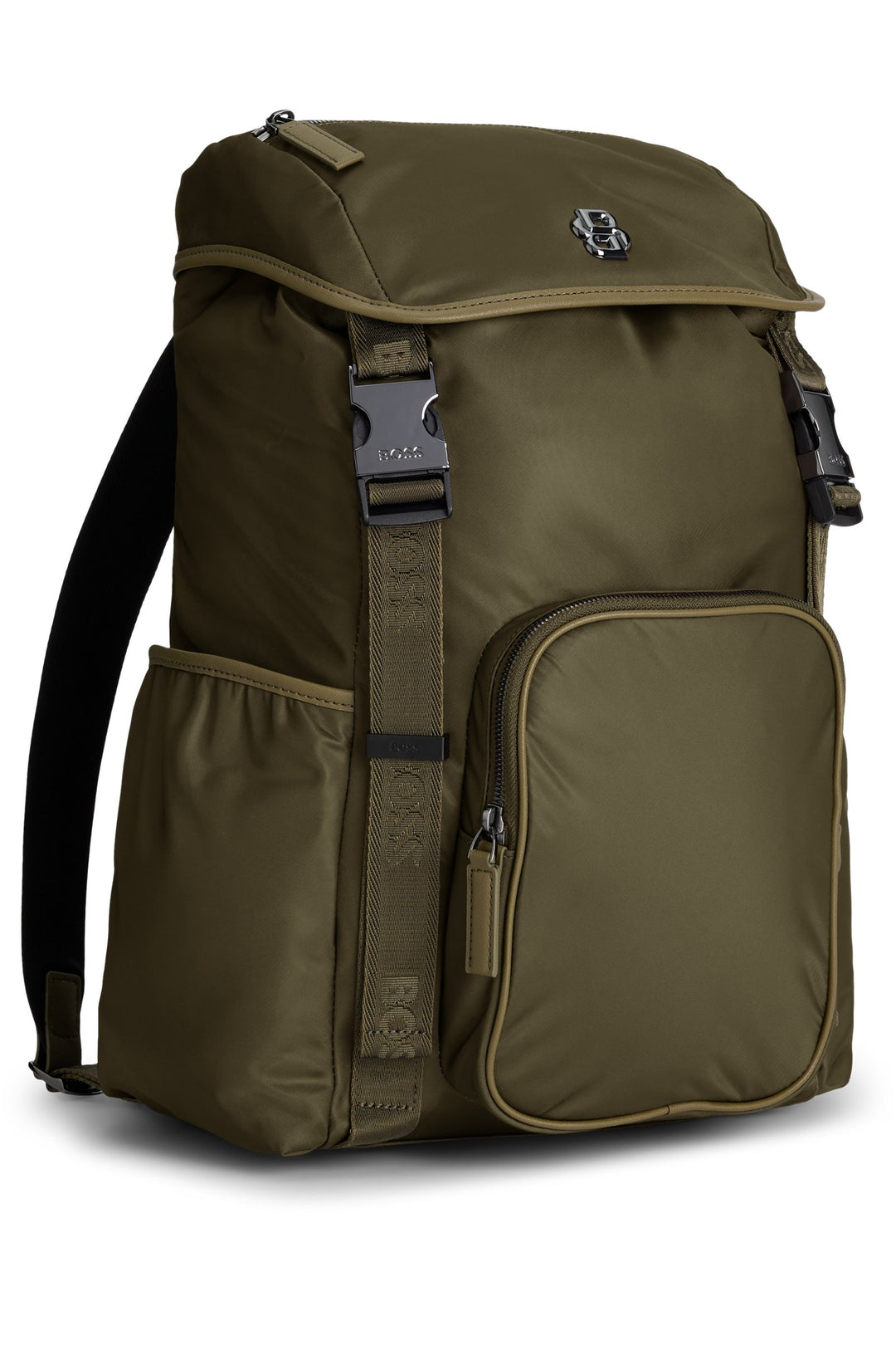 BOSS SELECTED BY SHOHEI OHTANI Multi-pocket backpack with Double B monogram trim
