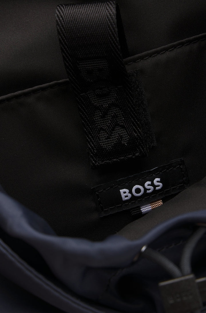 BOSS SELECTED BY SHOHEI OHTANI Multi-pocket backpack with Double B monogram trim