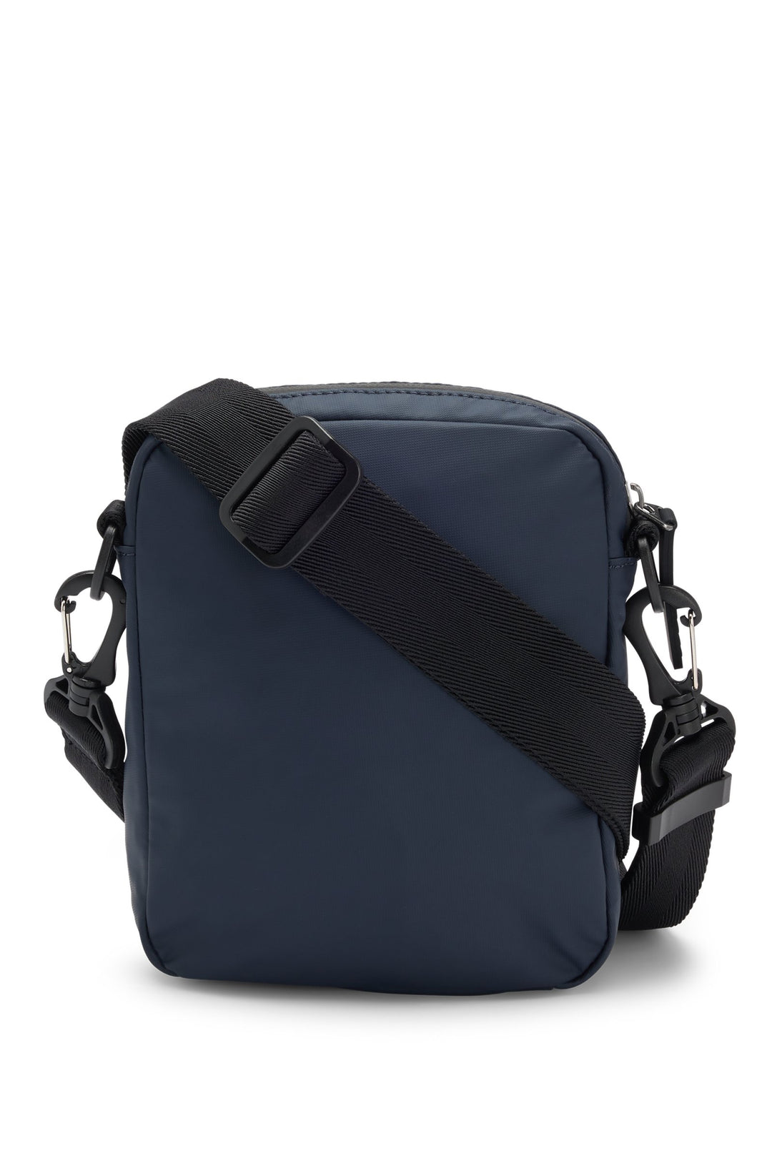 Boss Faux-leather reporter bag with tonal logo