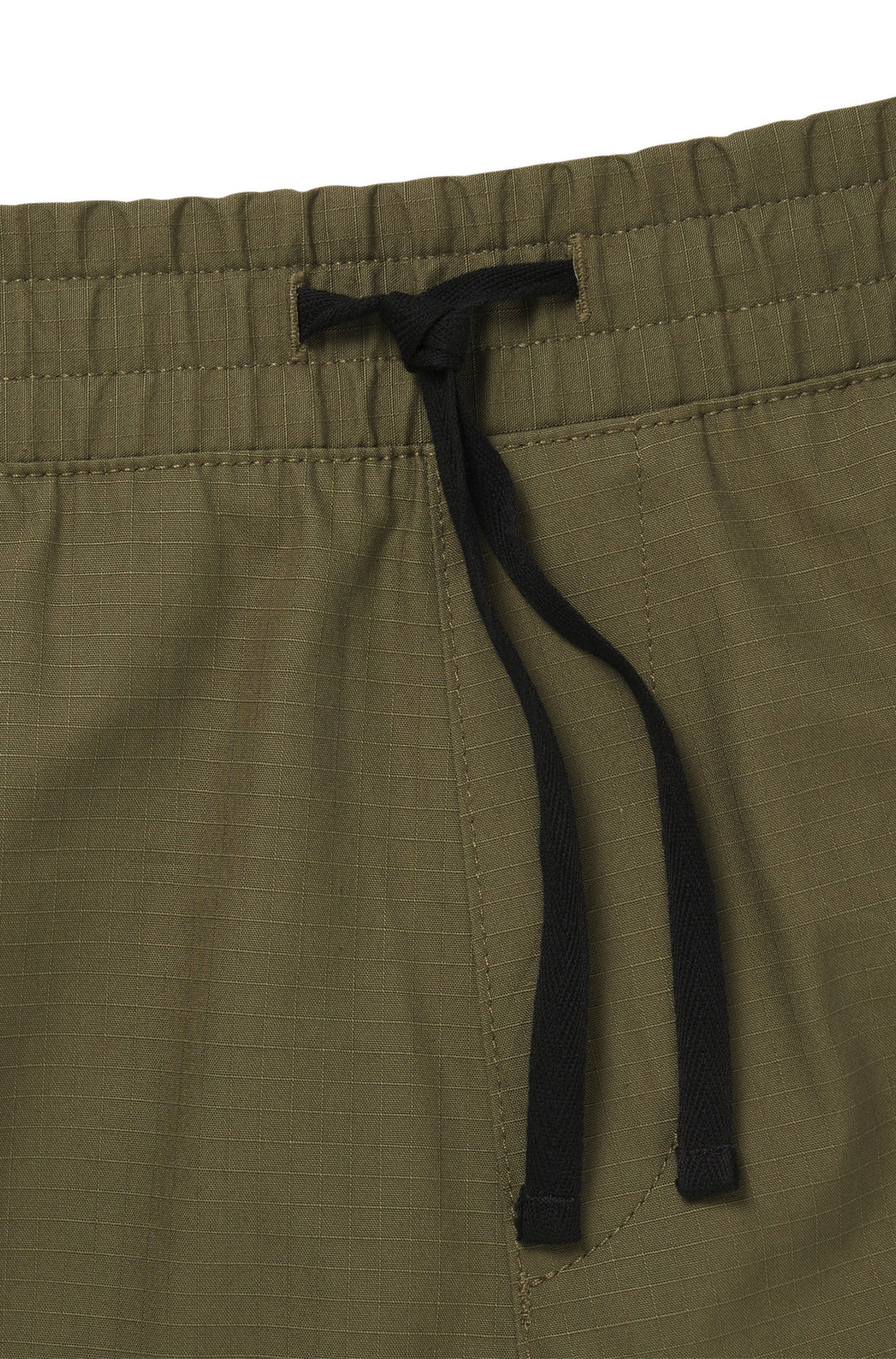 Hugo Structured-cotton shorts with drawstring and logo patch