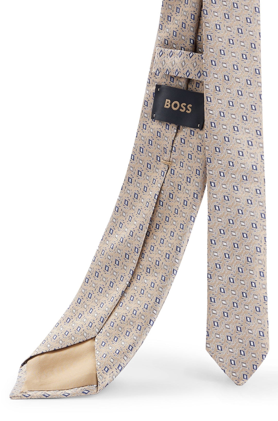 Boss Silk tie with jacquard pattern