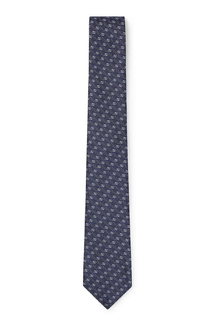 Boss Silk tie with jacquard pattern