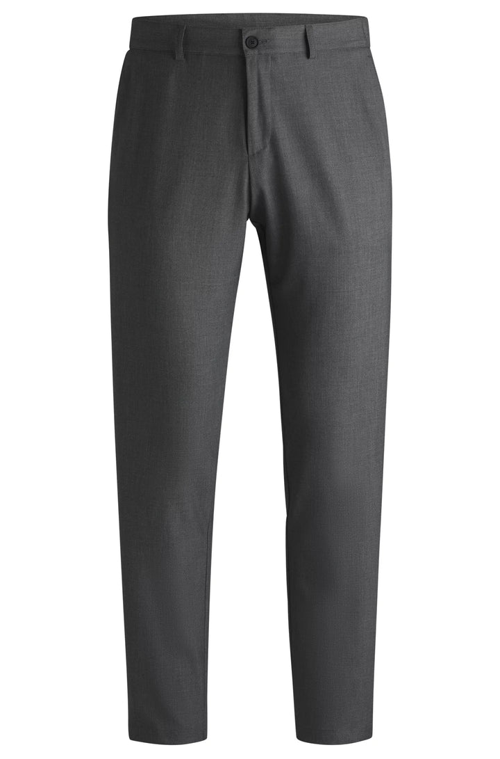 Boss Packable slim-fit trousers with four-way stretch
