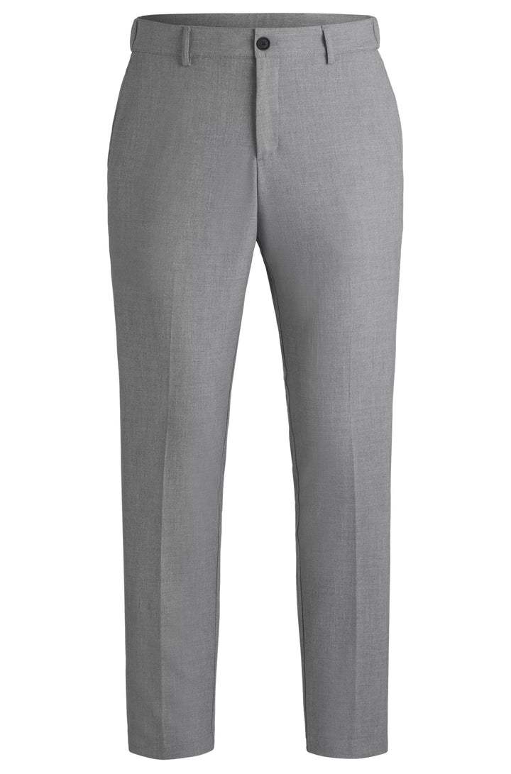 Boss Packable slim-fit trousers with four-way stretch