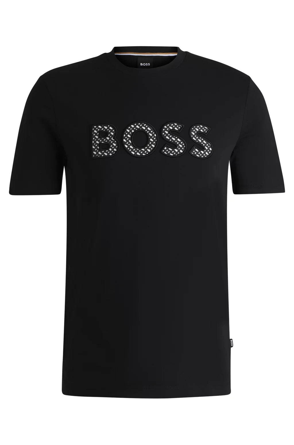 BOSS COTTON-JERSEY T-SHIRT WITH LOGO DETAIL