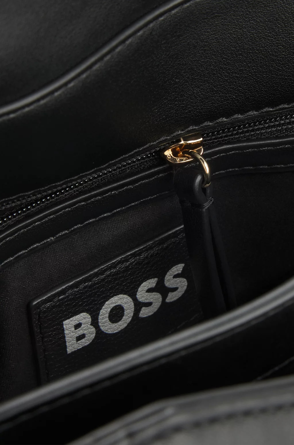 BOSS QUILTED SHOULDER BAG WITH DOUBLE B MONOGRAM HARDWARE