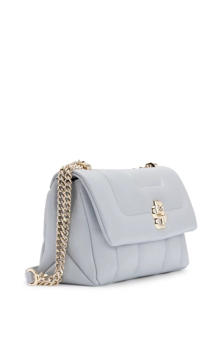BOSS QUILTED SHOULDER BAG WITH DOUBLE B MONOGRAM HARDWARE