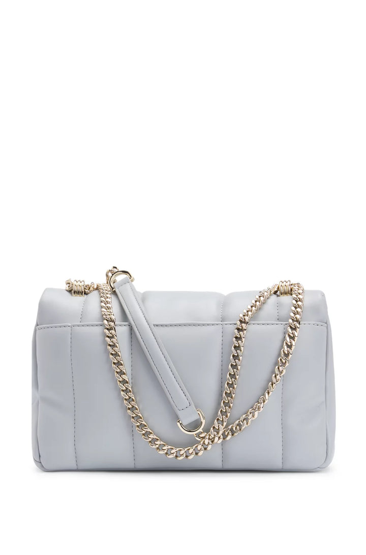 BOSS QUILTED SHOULDER BAG WITH DOUBLE B MONOGRAM HARDWARE