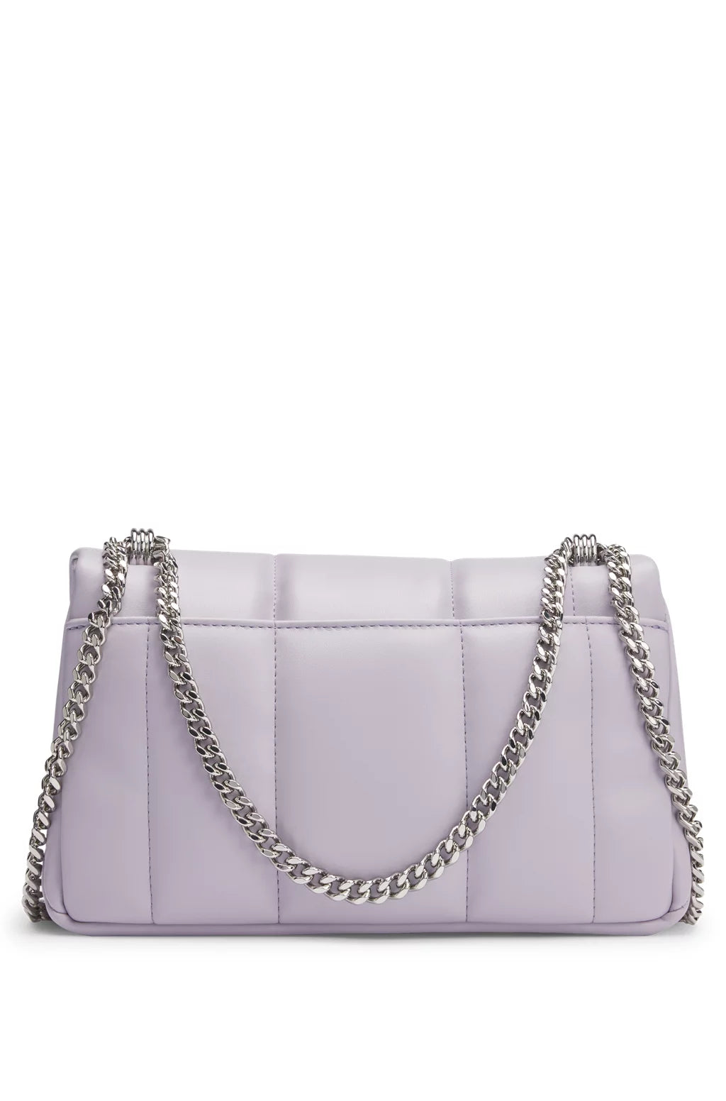 BOSS QUILTED SHOULDER BAG WITH DOUBLE B MONOGRAM HARDWARE