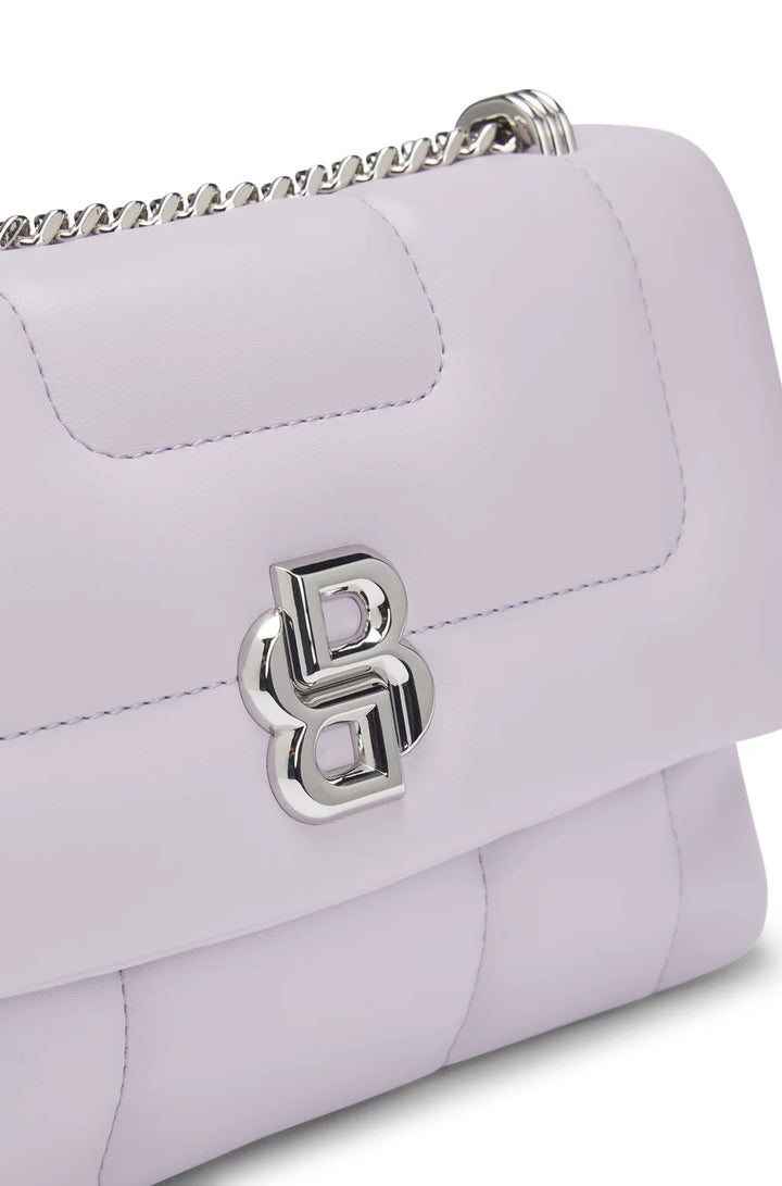 BOSS QUILTED SHOULDER BAG WITH DOUBLE B MONOGRAM HARDWARE