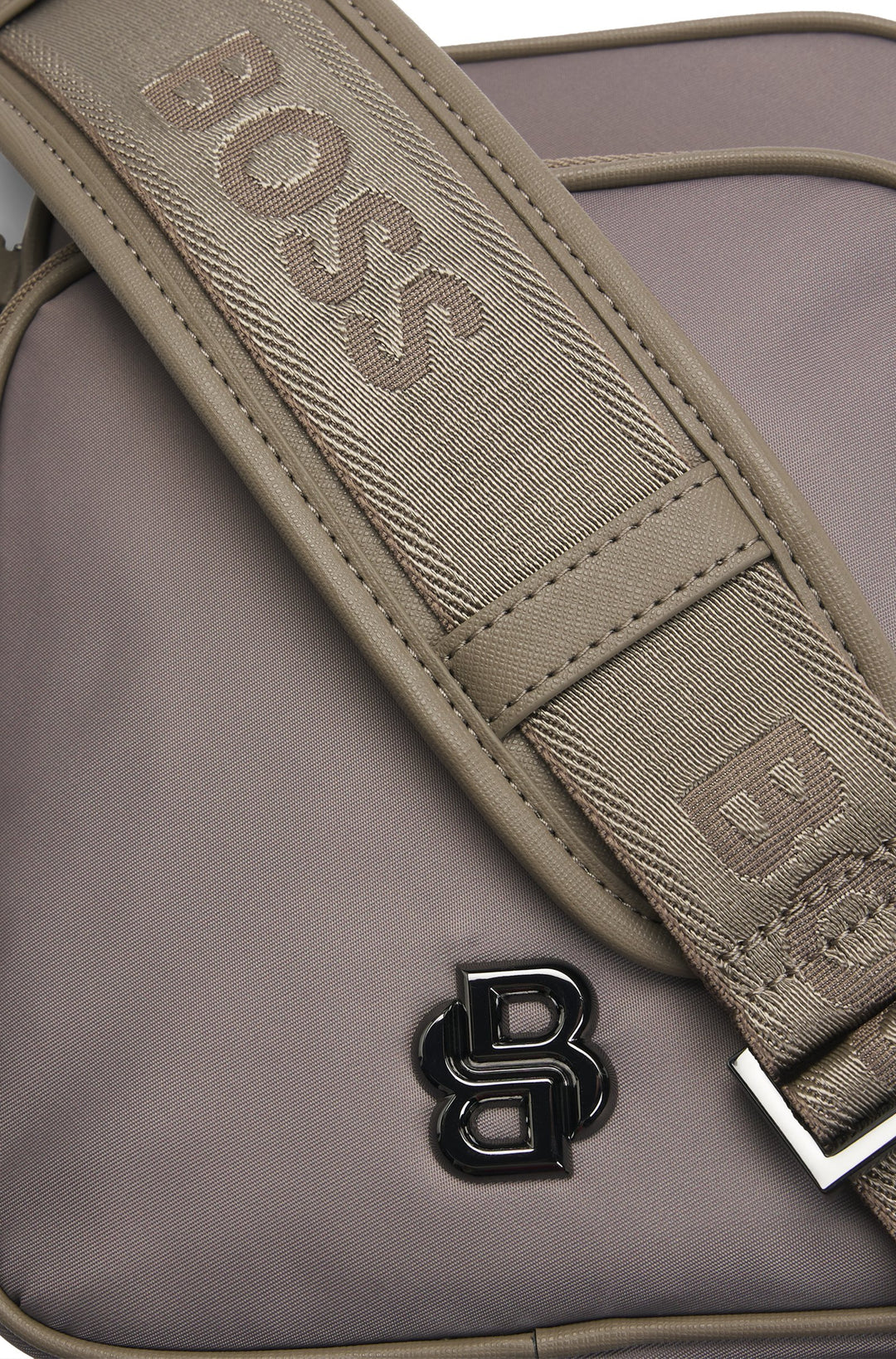 Boss Twill reporter bag with Double B monogram
