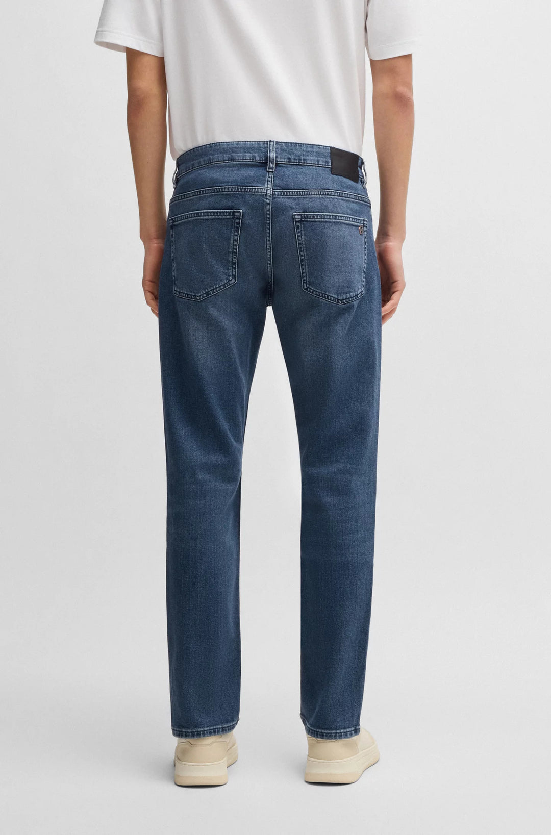 Boss Slim-fit jeans in blue comfort-stretch denim