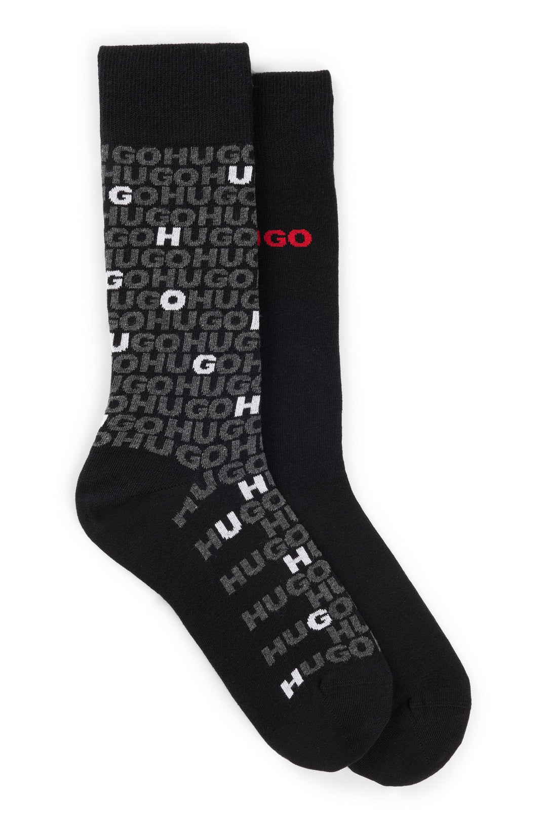 Hugo Two-pack of regular-length socks with logo details