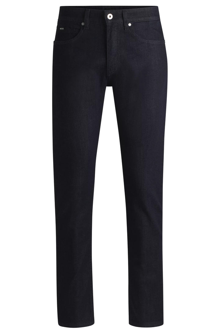 Boss Delaware slim-fit jeans in indigo stretch denim