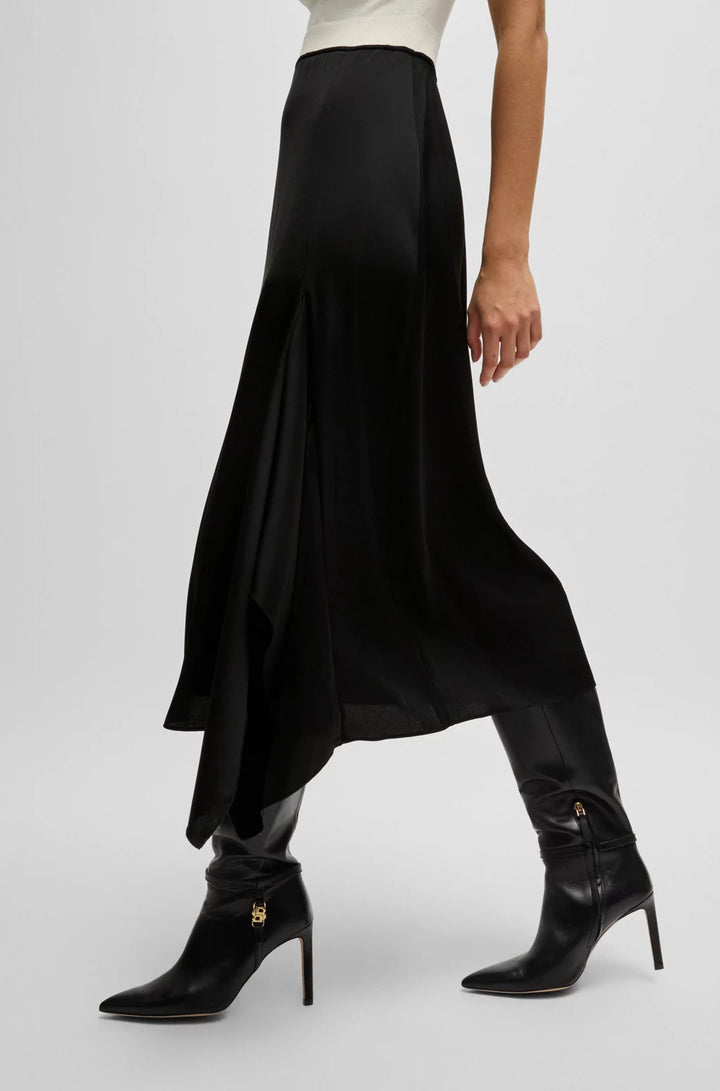 BOSS TWO-PART DRESS WITH VOLANT TRIM