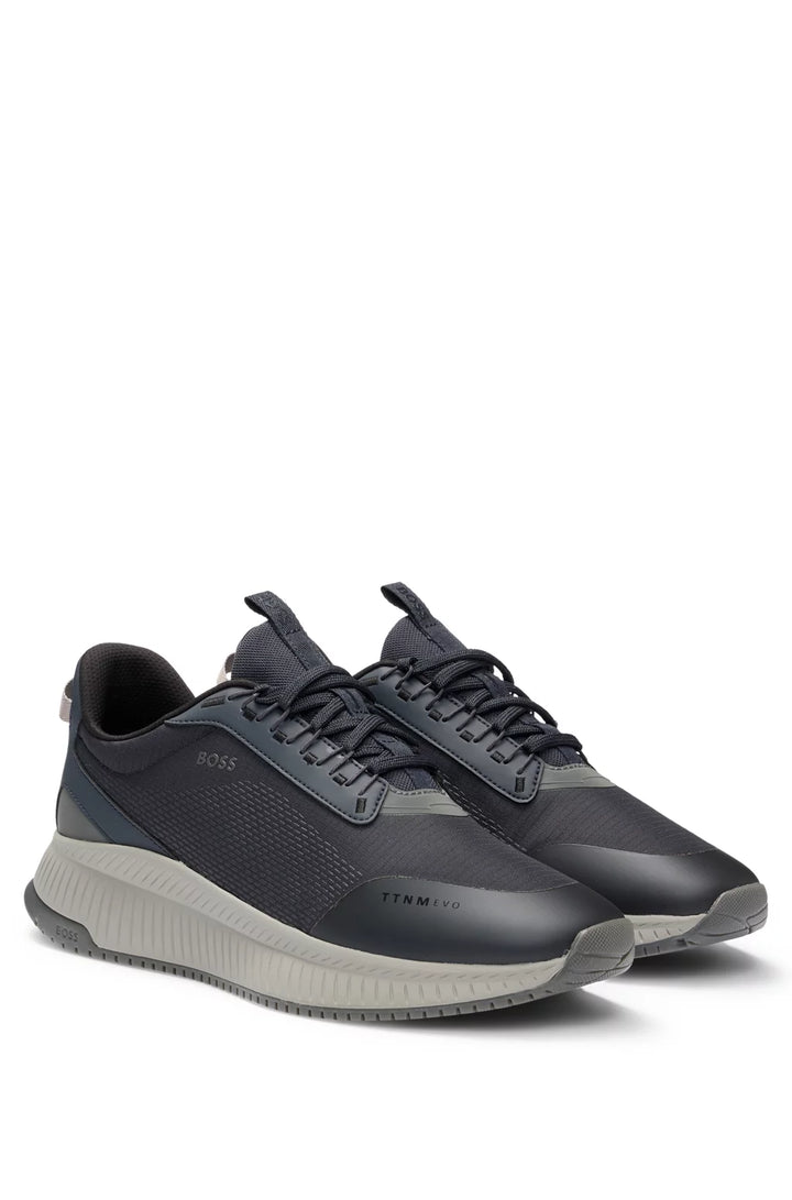 Boss TTNM EVO trainers with ribbed sole