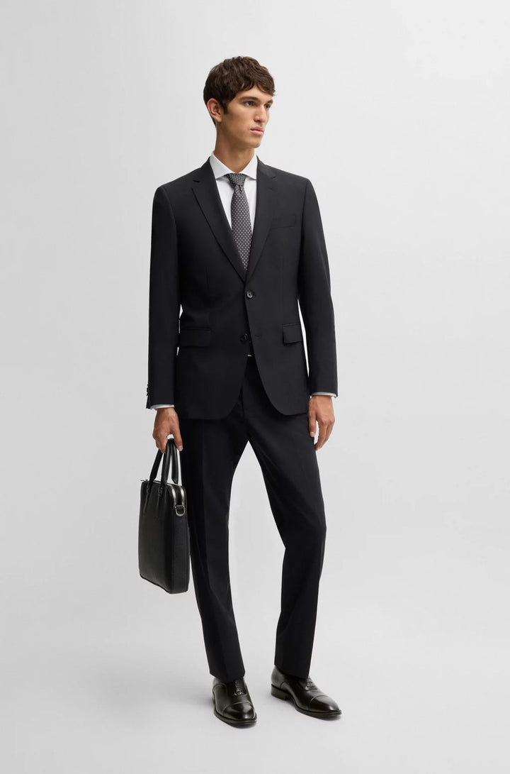 Boss Captoe Oxford shoes in smooth leather