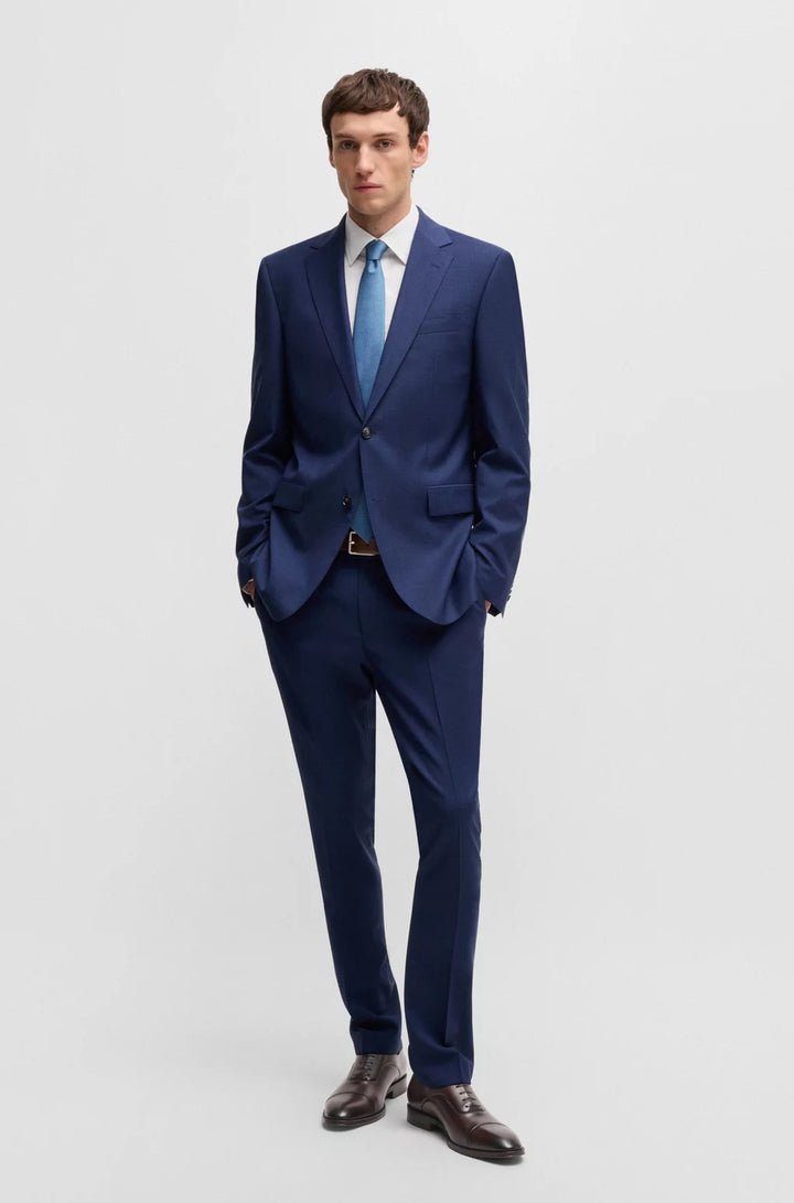 Boss Captoe Oxford shoes in smooth leather