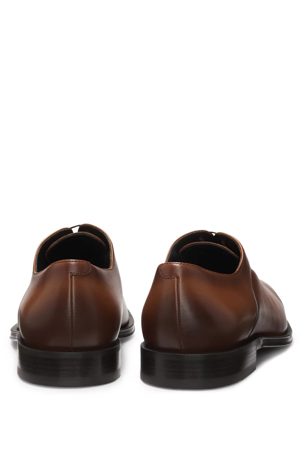 Boss Captoe Oxford shoes in smooth leather