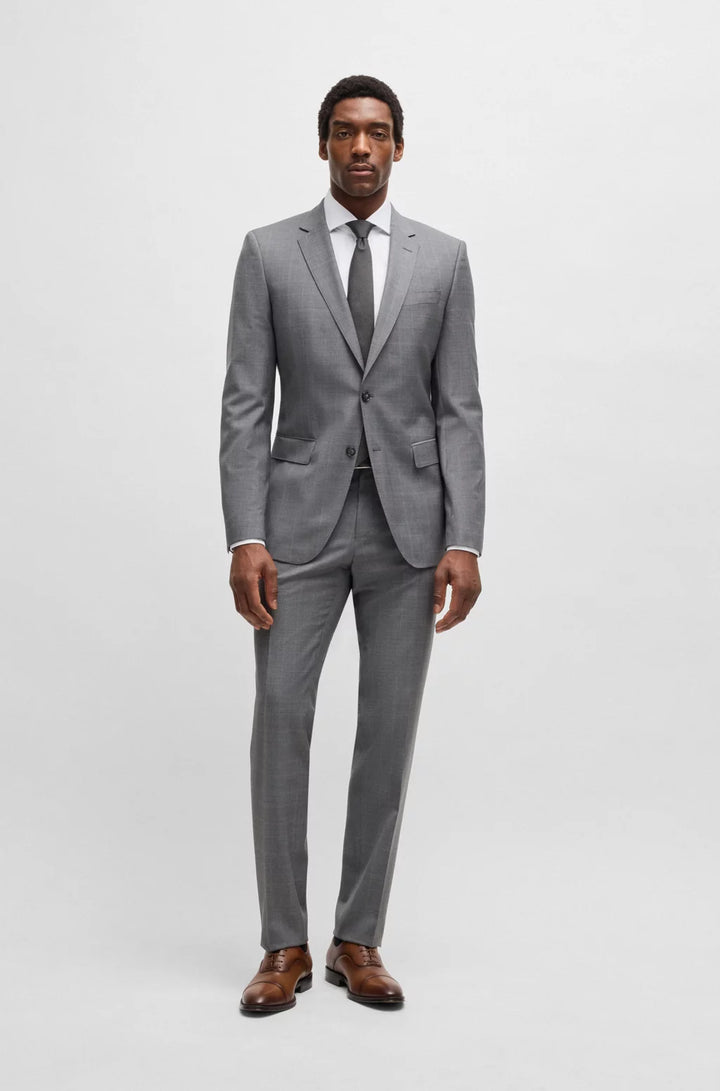 Boss Captoe Oxford shoes in smooth leather