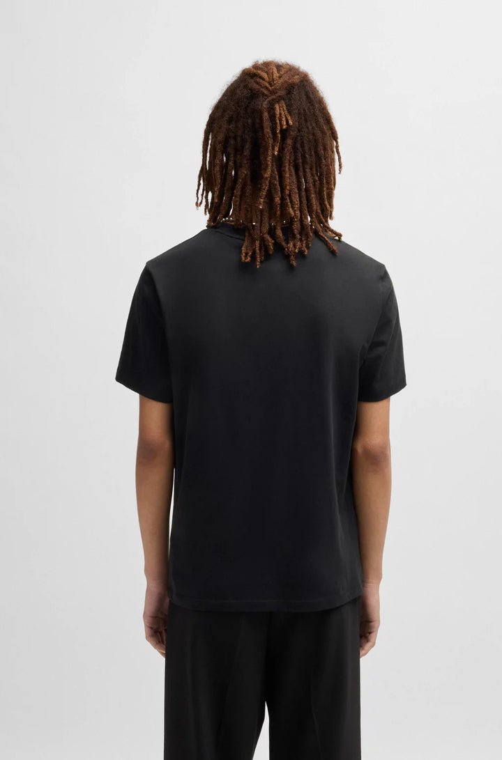 HUGO OVERSIZE-FIT T-SHIRT IN COTTON WITH ANIMAL GRAPHIC